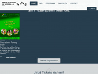 wuerfeltheater.de Webseite Vorschau