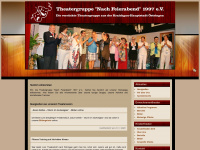 theatergruppe-nach-feierabend.de Webseite Vorschau