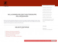 theatergruppe-dellmensingen.de Webseite Vorschau