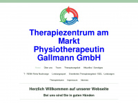 therapiezentrum-gallmann.de Webseite Vorschau