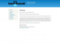 thiele-hydraulik.de Webseite Vorschau