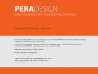 pera-design.de Webseite Vorschau