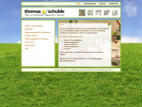 thomas-schuble.de Webseite Vorschau