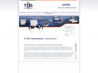 ths-transformatoren.de Webseite Vorschau