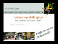 mailingbus.de Webseite Vorschau