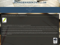 schreibwaren-pavillon.de Webseite Vorschau