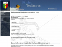 skiclub-todtmoos.de Webseite Vorschau