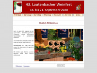 badisches-weinfest.de Webseite Vorschau