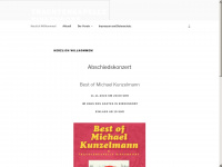 trachtenkapelle-birkendorf.de Webseite Vorschau