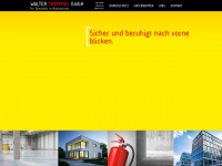 tremmel-brandschutz.de Webseite Vorschau