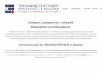 treuhand-stuttgart.de Webseite Vorschau