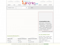 kulinarika.net Webseite Vorschau