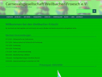 weilbacher-froesch.de Webseite Vorschau