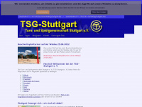 tsg-stuttgart.de Webseite Vorschau