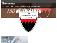 tsvharthausenscher.de Webseite Vorschau