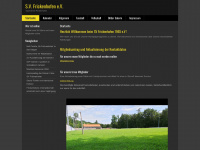 sv-frickenhofen.de Webseite Vorschau