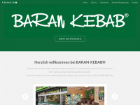 baran-kebab.de Webseite Vorschau