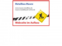 maunz-metallbau.de Webseite Vorschau