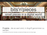 bitsnpieces.de Webseite Vorschau