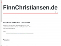 finnchristiansen.de Webseite Vorschau