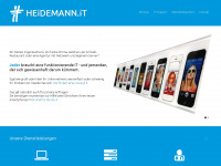 heidemann.it Webseite Vorschau