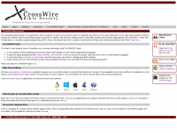 crosswire.org Webseite Vorschau