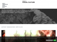 journalofvisualculture.org Webseite Vorschau