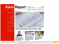 kleinreport.ch Webseite Vorschau