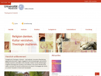 theologie.uni-rostock.de Webseite Vorschau
