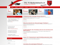 ttc-neckarsteinach.de Webseite Vorschau
