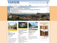 viator.de Webseite Vorschau