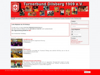 turnerbund-dilsberg.de Webseite Vorschau
