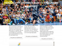 tvknielingen-handball.de Webseite Vorschau