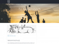 tv-niebelsbach.de Webseite Vorschau