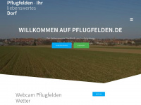 pflugfelden.de Webseite Vorschau