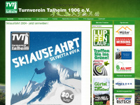 tv-talheim.de Webseite Vorschau