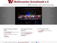 tv-wolfenweiler-schallstadt.de Webseite Vorschau