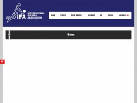 ifa-fistball.com Webseite Vorschau