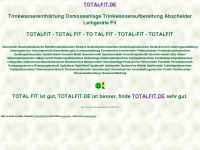 totalfit.de Webseite Vorschau