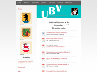 ubv-badherrenalb.de Webseite Vorschau
