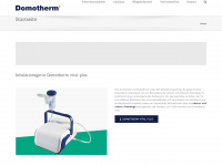 domotherm.de Webseite Vorschau