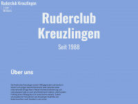 ruderclubkreuzlingen.ch Webseite Vorschau