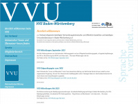 vvu-bw.de Webseite Vorschau