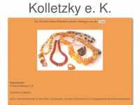 kolletzky.de Webseite Vorschau