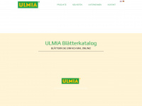 ulmia.de Webseite Vorschau