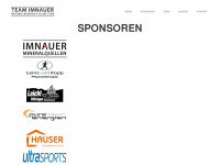 team-imnauer.de Webseite Vorschau