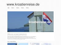 kroatienreise.de Webseite Vorschau