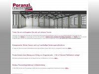 poranzl.de Webseite Vorschau