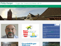 philip-karger.ch Webseite Vorschau