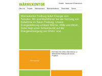 waerme-kontor.de Webseite Vorschau